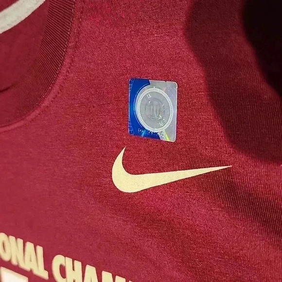 Nike authentic official Florida state seminoles 3 time championship apparel nwot - Picture 3 of 5
